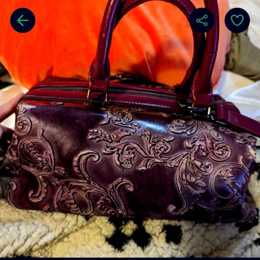 Meitrue purple purse